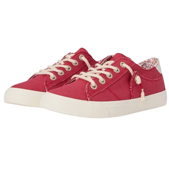 Blowfish Malibu Martina Slip On Sneakers Shoes, Red, Size 6.5, NWT - Picture 1 of 12